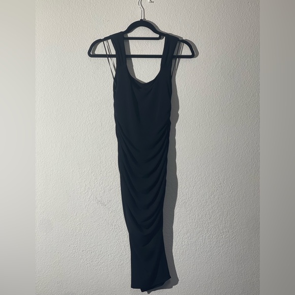 Guess Square Neck Ruched Dress
Style # W4FK0CK3290 - Picture 3 of 6